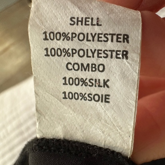 Ramy Brook Drop-Waist Dress with Sheer Sleeve Inserts - Size S - Picture 10 of 11